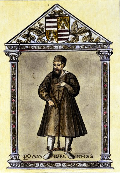 Pedro Mascarenhas encadenado de Unknown artist