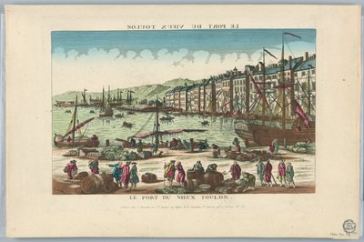 Vista de Espectáculo, Le Port Du Vieux Toulon de Unknown artist