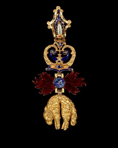 Colgante de la Orden de Caballería del Toisón de Oro fundado por Felipe el Bueno, Duque de Borgoña en 1430 de Unknown artist