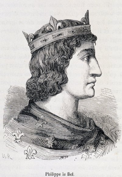 Felipe IV el Hermoso (1268 - 1314) - en 