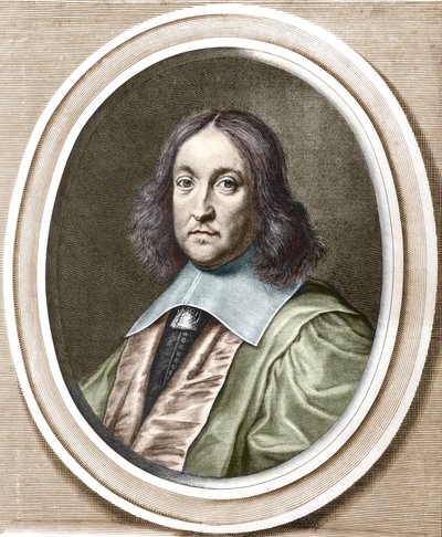 Pierre de Fermat (1601-1665), matemático francés. de Unknown artist