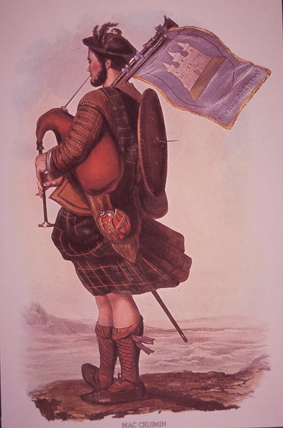 Gaitero del Clan MacCriumin de Unknown artist