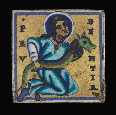 Placa: Prudentia (Prudencia) de Unknown artist