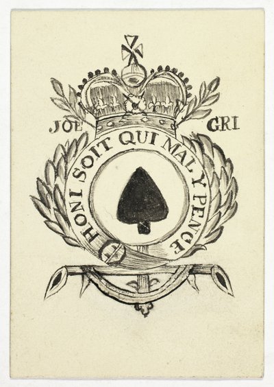 Carta de picas de Unknown artist