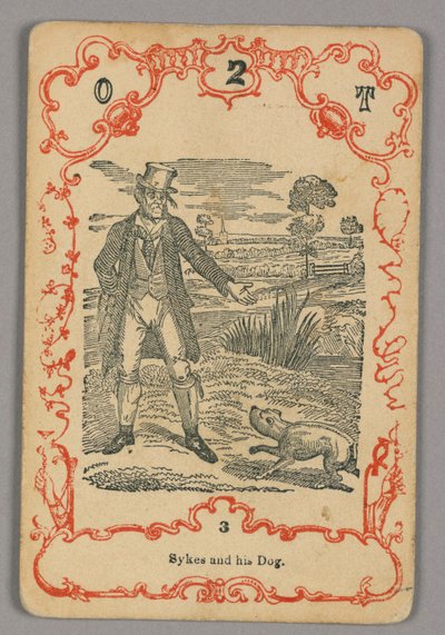 Carta de juego de Unknown artist