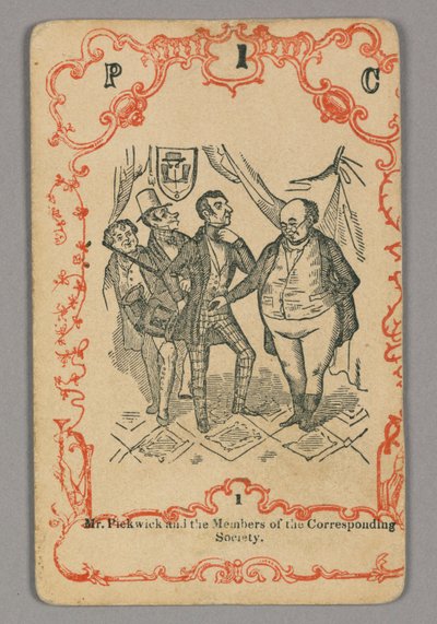 Carta de juego de Unknown artist