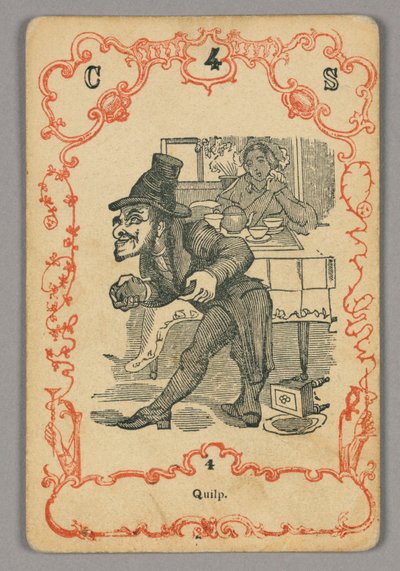 Carta de Juego de Unknown artist