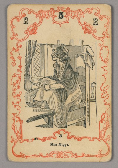 Carta de Juego de Unknown artist
