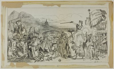 Caricatura política de Unknown artist