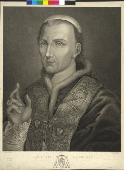 Papa León XII de Unknown artist