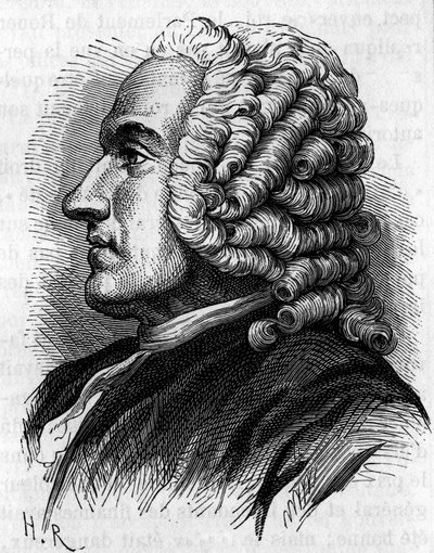 Retrato de Abbe Terray (Terray) estadista francés, Controlador General de Finanzas (1715-1778). de Unknown artist