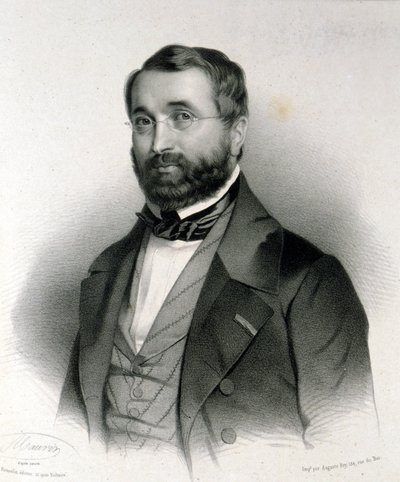 Retrato de Adolphe Adam (1803 - 1856), compositor francés de Unknown artist