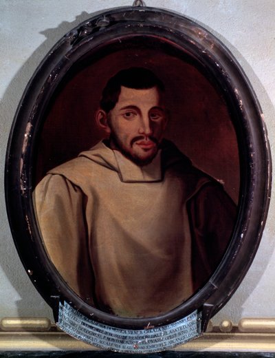 Retrato de Adriano Banchieri (1568-1634) compositor italiano, teórico musical, organista y poeta. Pintura anónima. Siglo XVII Bolonia, Conservatorio G. Rossini de Unknown artist