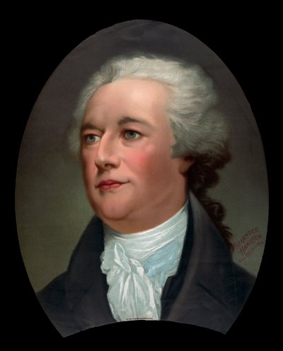 Retrato de Alexander Hamilton de Unknown artist