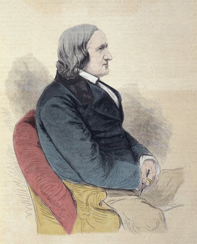 Retrato de Alfred de Vigny (Alfred Victor, Conde de Vigny) de Unknown artist