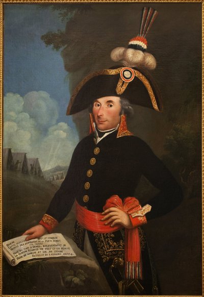 Retrato de Andre Massena (1758-1817, duque de Rivoli y príncipe de Essling, mariscal del Imperio), en uniforme de general de división de Unknown artist