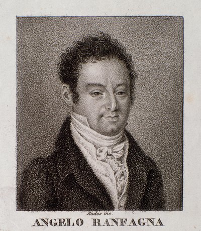 Retrato de Angelo Ranfagna de Unknown artist