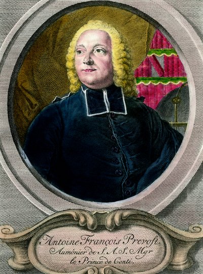 Retrato de Antoine Francois Prevost d