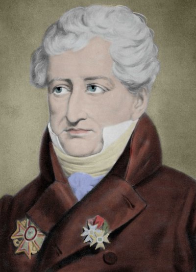 Retrato del Barón Georges Cuvier (1769-1832), naturalista francés de Unknown artist