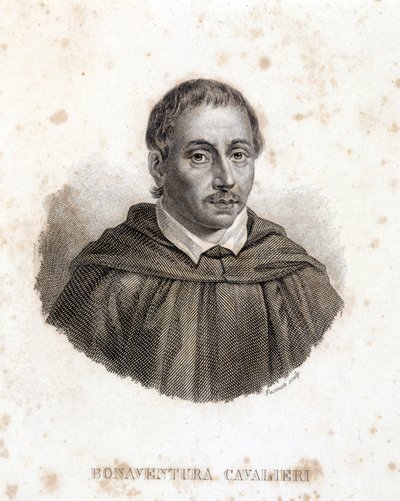 Retrato de Bonaventura Cavalieri de Unknown artist