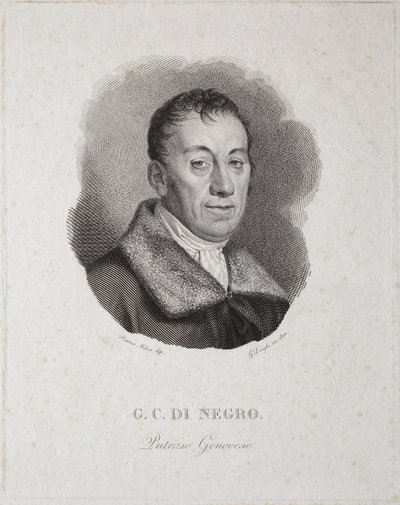 Retrato de Carlo Di Negro de Unknown artist