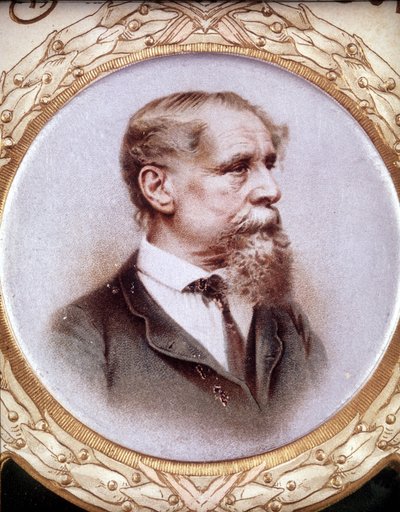 Retrato de Charles Dickens (1812-1872) de Unknown artist