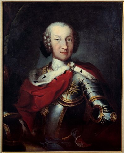 Retrato de Carlos Manuel III (1701-1773) Duque de Saboya, Rey de Cerdeña, Gran Maestre de la Anunciada de Unknown artist