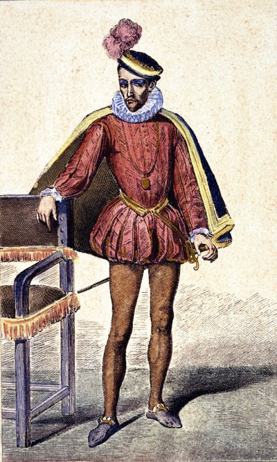 Retrato de Carlos IX (1550 - 1574), Rey de Francia de Unknown artist
