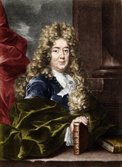 Retrato de Charles Perrault (1628-1703) escritor francés. de Unknown artist