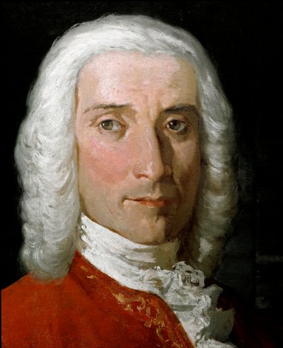 Retrato de Domenico Scarlatti (1685-1757), compositor italiano. Pintura anónima del siglo XVIII. Nápoles, Conservatorio di Musica San Pietro a Majella de Unknown artist