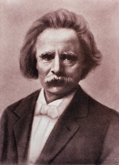Retrato de Edvard Grieg (dibujo a tiza) de Unknown artist
