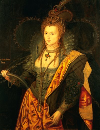 Retrato de Isabel I de Inglaterra (pintura) de Unknown artist