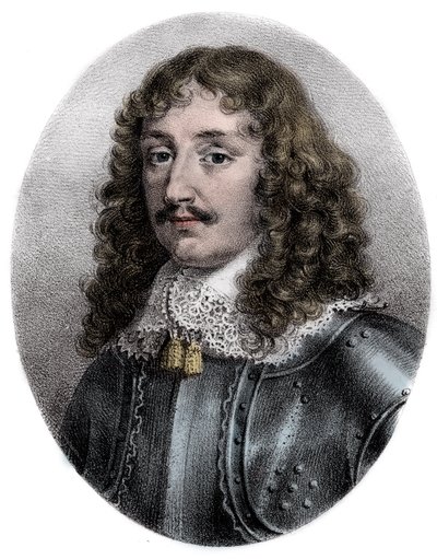 Retrato de François VI, Duque de La Rochefoucauld, Príncipe de Marcillac (1613-1680), autor francés de Unknown artist