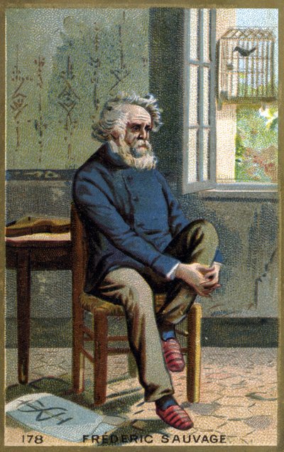 Retrato de Frédéric Sauvage (1786 - 1857), inventor francés. de Unknown artist