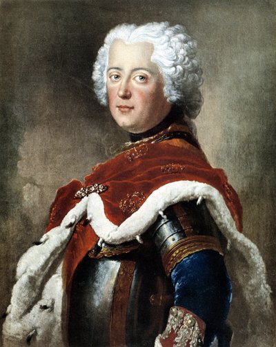 Retrato de Federico II El Grande (1712-1786), Rey de Prusia de Unknown artist