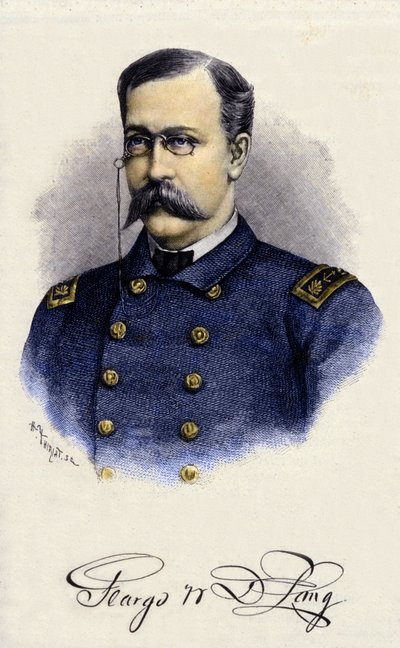 Retrato de George Washington de Long, explorador estadounidense (1844-1881). de Unknown artist