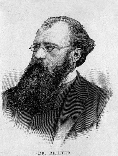 Retrato del director de orquesta alemán Hans Richter (1843 - 1916). de Unknown artist