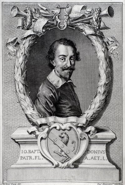Retrato de Giovanni Battista Doni (1596-1647) musicólogo italiano de Unknown artist