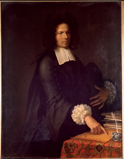 Retrato de Giovanni Paolo Colonna, compositor y organista italiano de Unknown artist