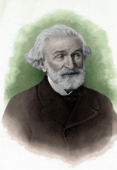 Retrato de Giuseppe Verdi en 1900 de Unknown artist