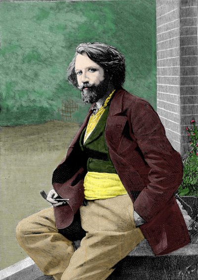 Retrato de Gustave Charpentier (1860-1956), compositor francés de Unknown artist