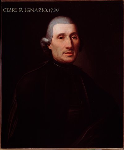 Retrato de Ignazio Cirri, compositor italiano de Unknown artist