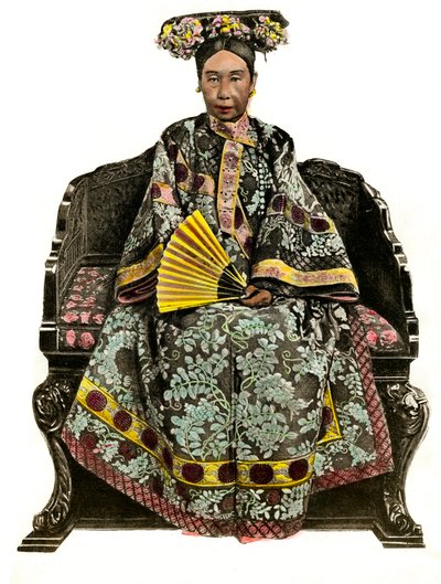 Retrato de la Emperatriz de China Tseu Hi (1834 -1908) Cixi de Unknown artist
