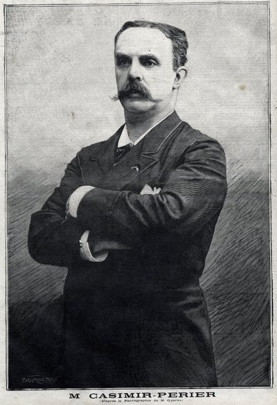 Retrato de Jean Casimir-Perier (Casimir Perier) de Unknown artist