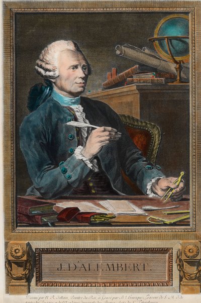 Retrato de Jean Le Rond d