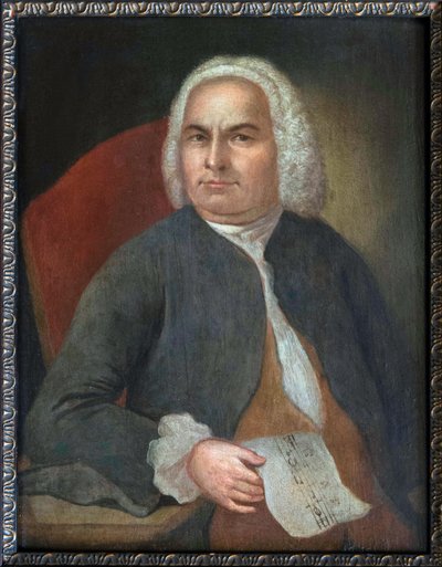 Retrato de Johann Sebastian Bach de Unknown artist