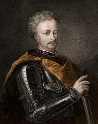 Retrato de Juan III Sobieski (1629-1696) Rey de Polonia de Unknown artist