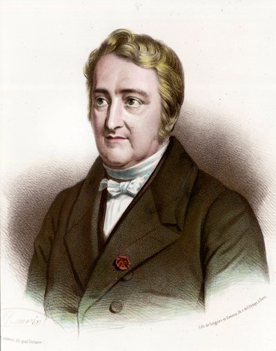 Retrato de Joseph Pelletier (1788-1842), químico francés de Unknown artist