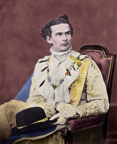 Retrato de Luis II de Baviera (Ludwig Otto Friedrich Wilhelm de Wittelsbach) de Unknown artist