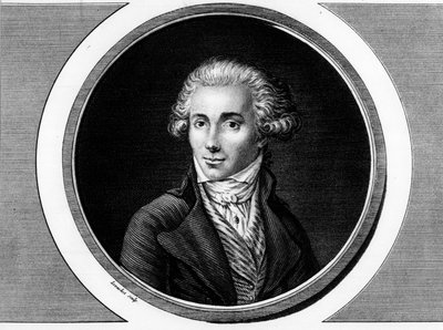 Retrato de Marguerite Elie Guadet, político francés de Unknown artist